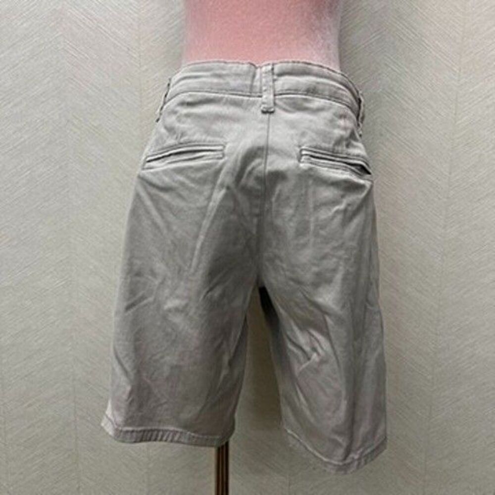 Only & Sons Flat Front Slash Pockets Comfort Beige Chino Onscam Shorts Mens S View 3